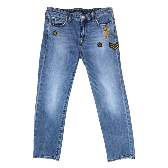 Lauren Ralph Lauren Denim Jeans Women’s Size 6 Stretch Embroidered *Minor Flaw* - Picture 1 of 11